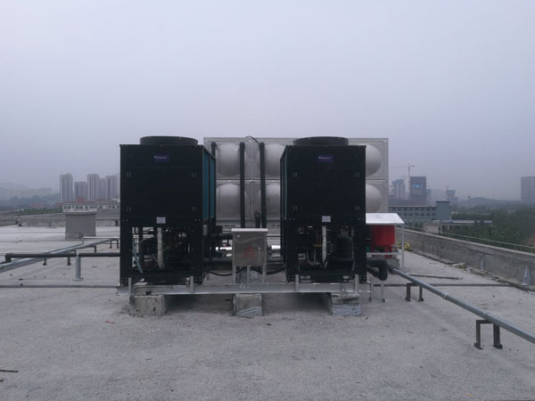 杭州聚光科技空氣能熱水工程