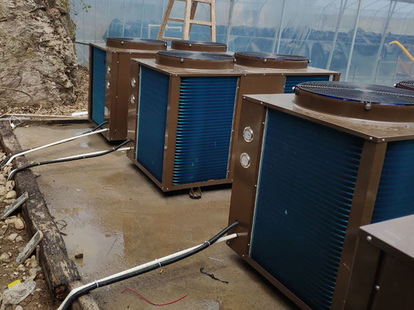 臺州鱸魚養殖熱泵加熱恒溫系統